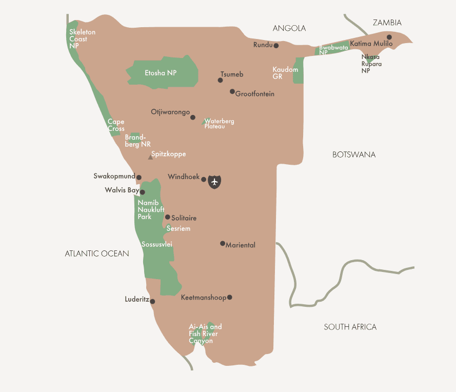 Where to Go in Namibia